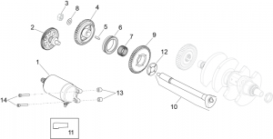 ENGINE - STARTER / ELECTRIC STARTER