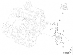 ENGINE - WATER PUMP