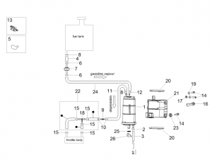 TANK - FUEL VAPOUR RECOVER SYSTEM