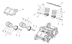 ENGINE - CYLINDER - PISTON