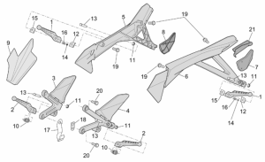 Frame - Foot Rests