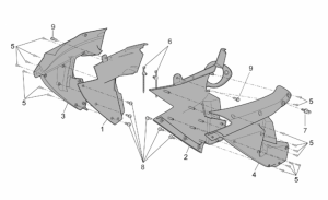 Frame - Front Body - Duct