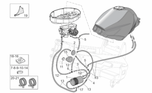 Frame - Fuel Vapour Recover System