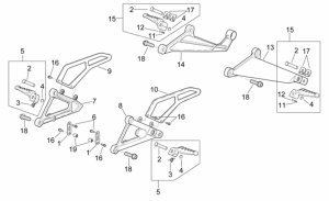 Frame - Foot Rests