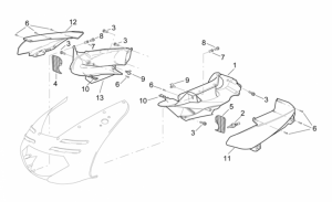 Frame - Front Body - Duct