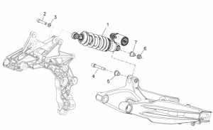 Frame - Rear Shock Absorber