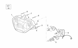 Frame - Headlight