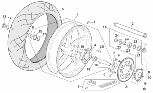 Frame - Rear Wheel