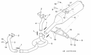 Frame - Exhaust Pipe