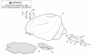 Frame - Fuel Tank I