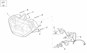 Frame - Headlight