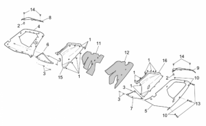 Frame - Central Body - Upper Fairings
