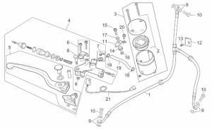 Frame - Front Master Cilinder