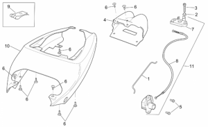 Frame - Rear Body - Rear Fairing