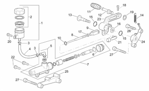 Frame - Rear Master Cylinder