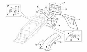 Frame - Rear Mudguard