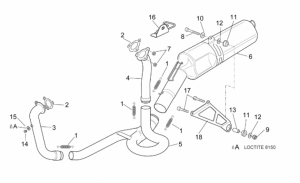 Frame - Exhaust Pipe