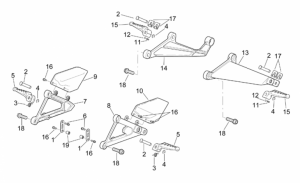 Frame - Foot Rests