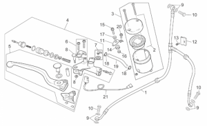 Frame - Front Master Cilinder