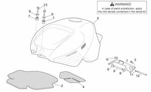 Frame - Fuel Tank I