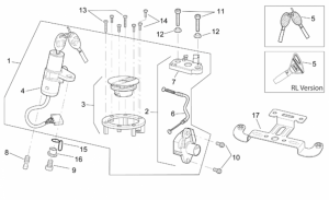 Frame - Lock Hardware Kit