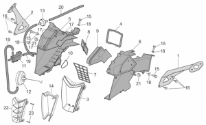 Frame - Front Body - Duct