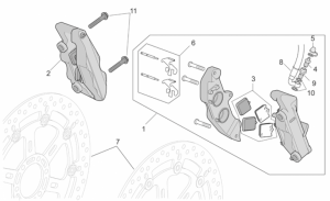 Frame - Front Brake Caliper II