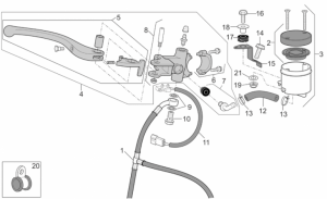 Frame - Front Master Cilinder