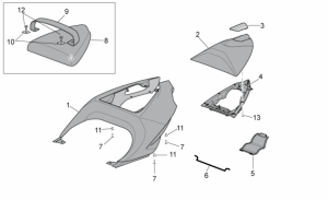 Frame - Rear Body - Rear Fairing I