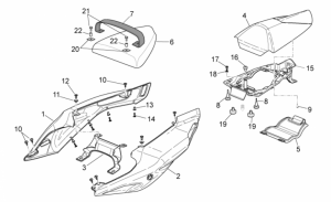 Frame - Rear Body - Rear Fairing II