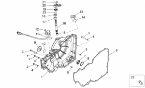 OEM Engine Parts Diagrams - Clutch Cover