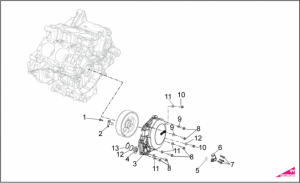 OEM Engine Parts Diagrams - Cover