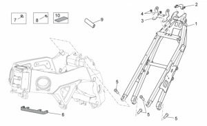OEM Frame Parts Diagrams - Frame II