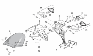 OEM Frame Parts Diagrams - Rear Body II