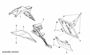 OEM Frame Parts Diagrams - Rear Body III