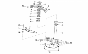 OEM Frame Parts Diagrams - Steering