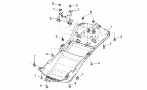 OEM Frame Parts Diagrams - Undersaddle