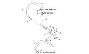 OEM Engine Parts Diagrams - Secondary Air