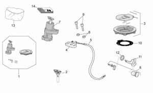 OEM Frame Parts Diagrams - Lock Hardware Kit