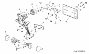 OEM Frame Parts Diagrams - Rear Body II