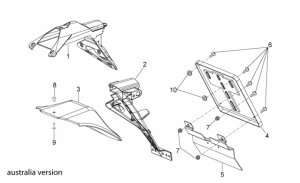 OEM Frame Parts Diagrams - Rear Body III