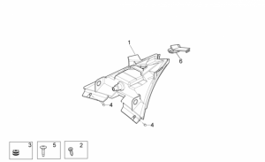 OEM Frame Parts Diagrams - Taillight