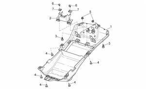 OEM Frame Parts Diagrams - Undersaddle