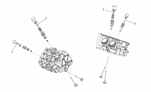 OEM Engine Parts Diagrams - Valves Pads