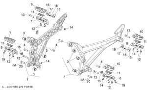 Frame - Foot Rests