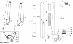 Frame - Fron Fork II