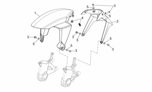 Frame - Front Body - Front Mudguard