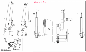 Frame - Front Fork III