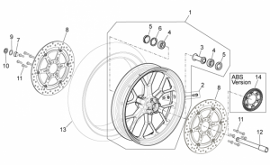 Frame - Front Wheel