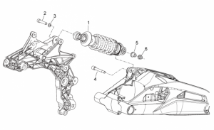 Frame - Rear Shock Absorber